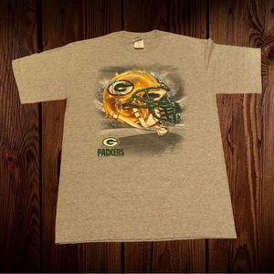 Vintage Lee Sport Green Bay Packers Wisconsin Shirt Cheesehead 2001 NFL